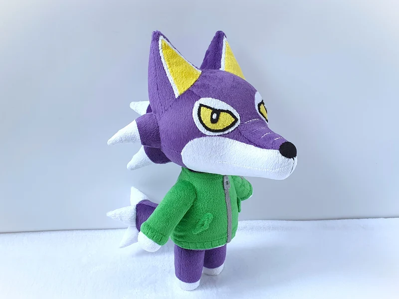 Handmade Lobo the wolf plush