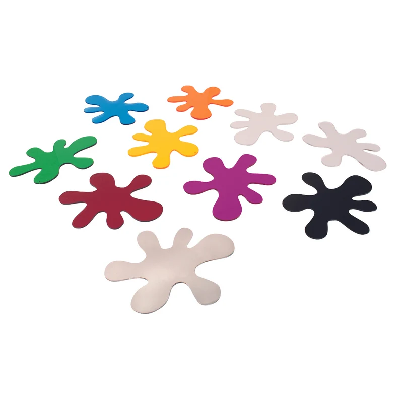 Transparenta blommor, 10-pack