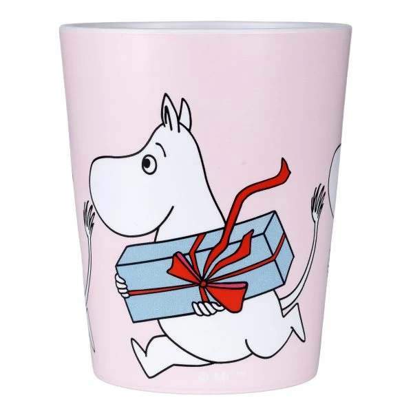 Mumin Picknick, Tumblermugg, rosa