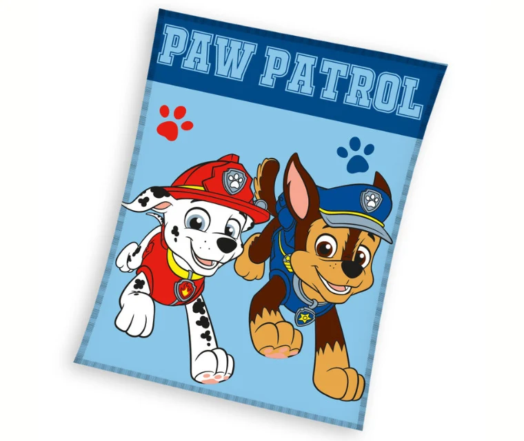 PAW Patrol Chase & Marshall Filt 130x170 cm