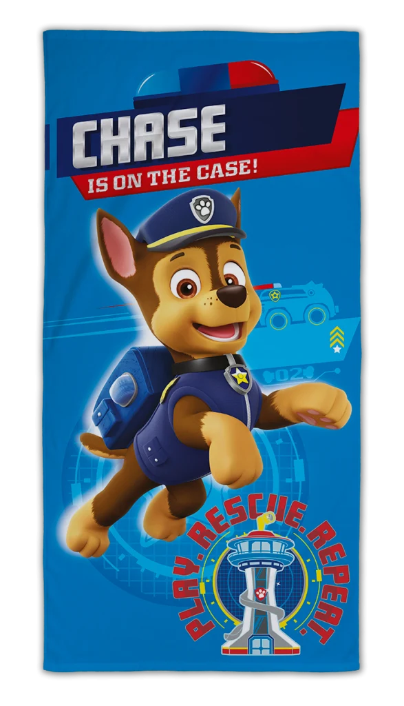 Paw Patrol Chase Handduk 140x70 cm