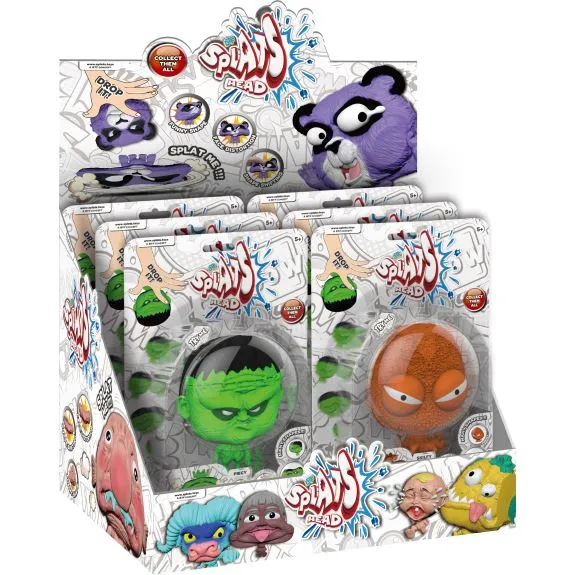 Splats Heads – Klibbiga kastar-figurer