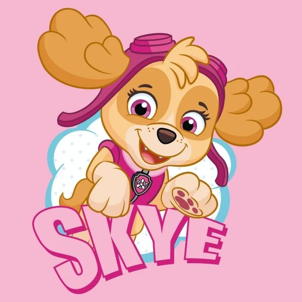 Paw Patrol Skye Handduk 30x30 cm