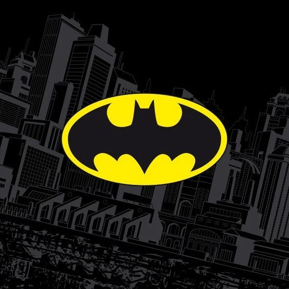 Batman handduk 30x30cm