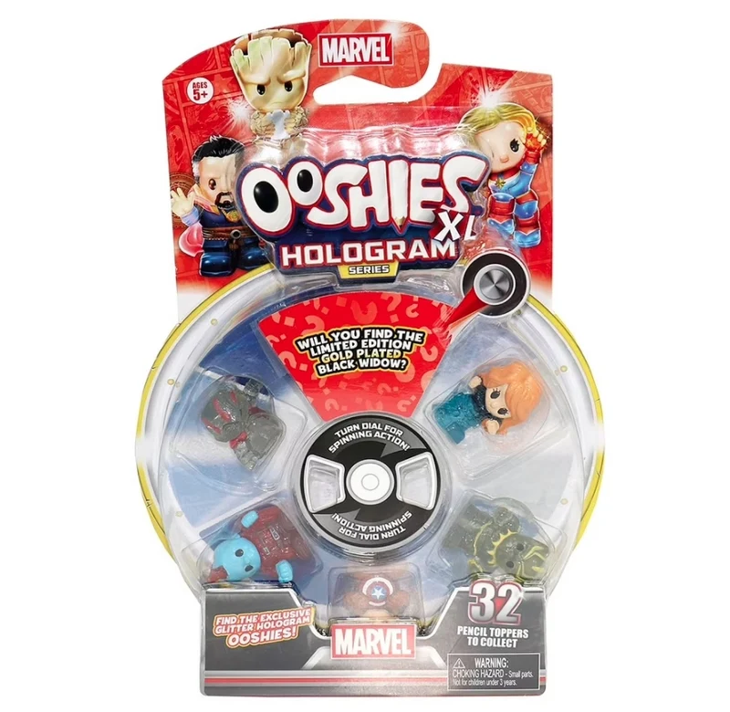 Marvel Ooshies XL superhjältar penntoppar 6-pack