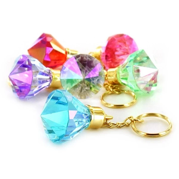 Diamant nyckelring