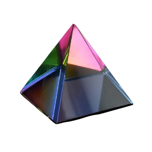 Diamant Pyramid Regnbågsfärgad