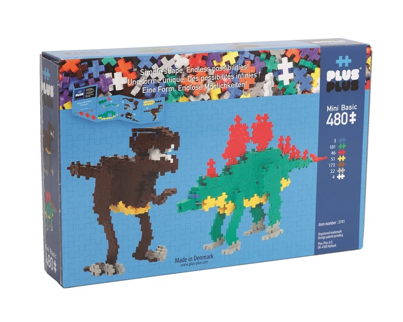 Plus Plus Dinosaurie - 480 bitar