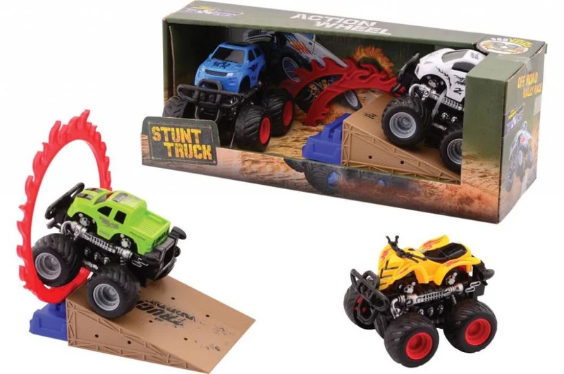 Stunt truck, 2-pack