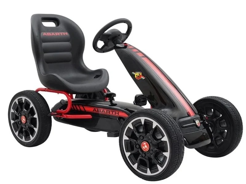 Trampbil Abarth gokart svart