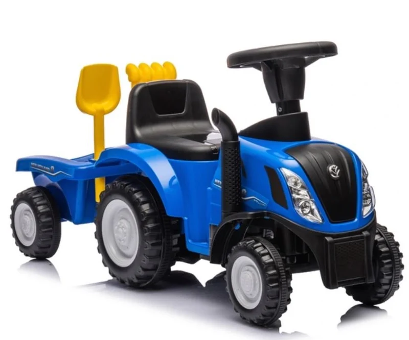 Gåbil New Holland Traktor med trailer