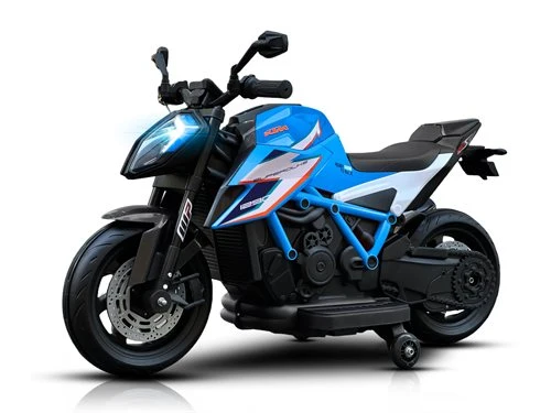 Elmotorcykel barn KTM X12 2x12V Blå