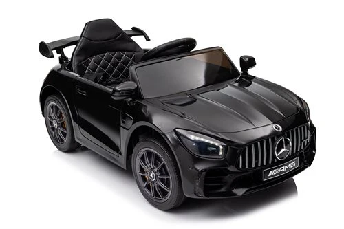 Elbil barn Mercedes Benz GTR 2x12V Svart