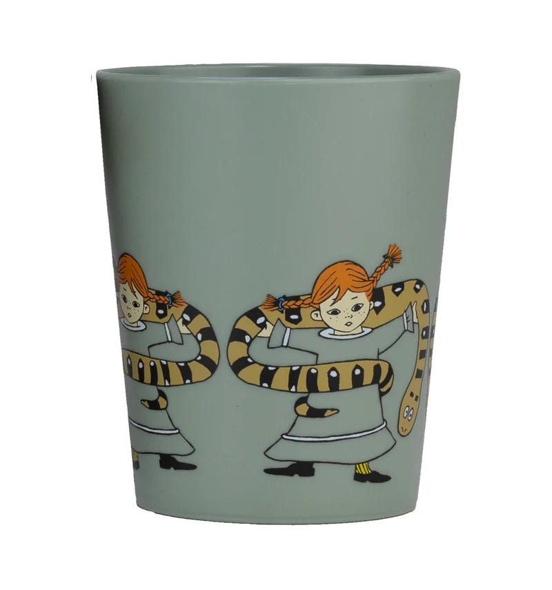Pippi Cirkus, Tumblermugg, grön