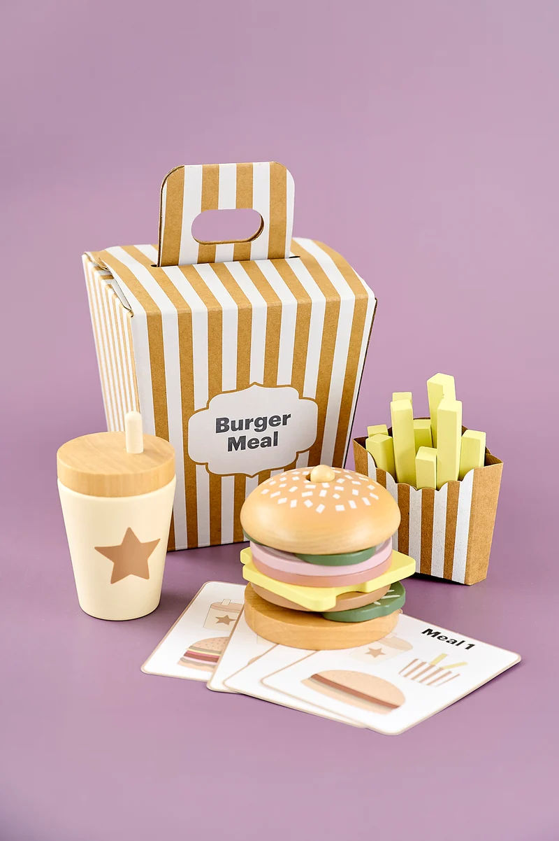 Stapelbar hamburgare