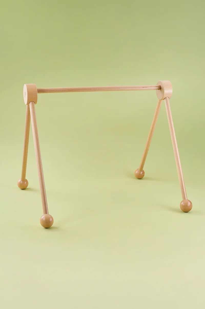 Babygym trä natur