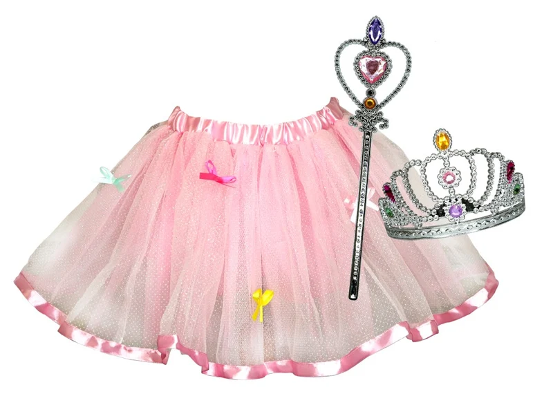 All Dressed Up Tyllkjol med Tillbehör - Pretty Princess