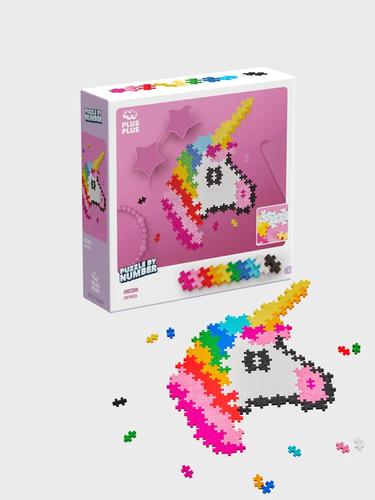 Puzzle By Number Unicorn 250 bitar