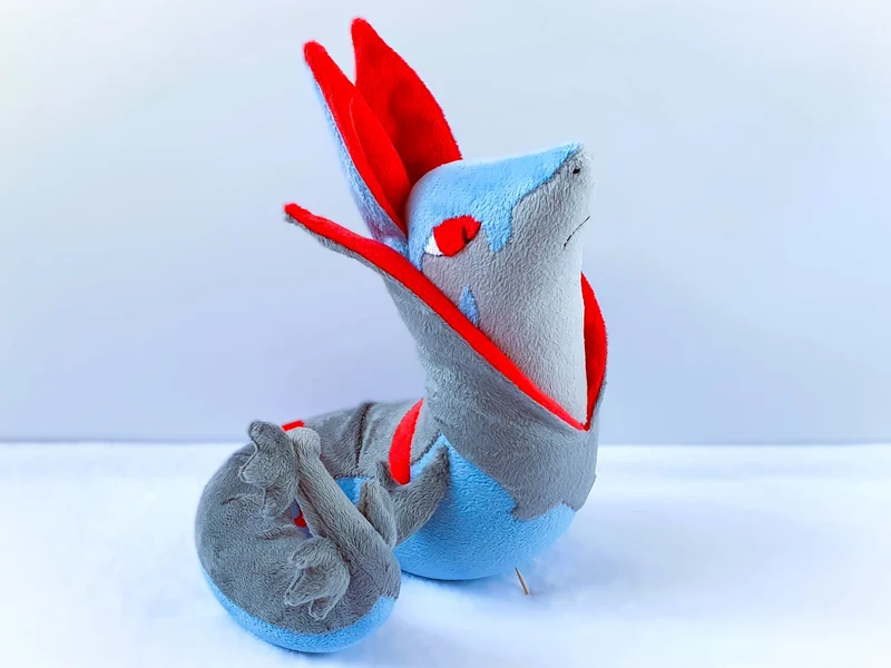 Handmade custom Serperior plush
