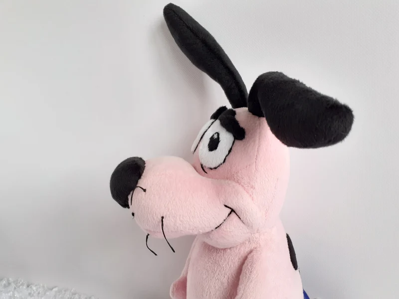 Custom Courage the dog plush