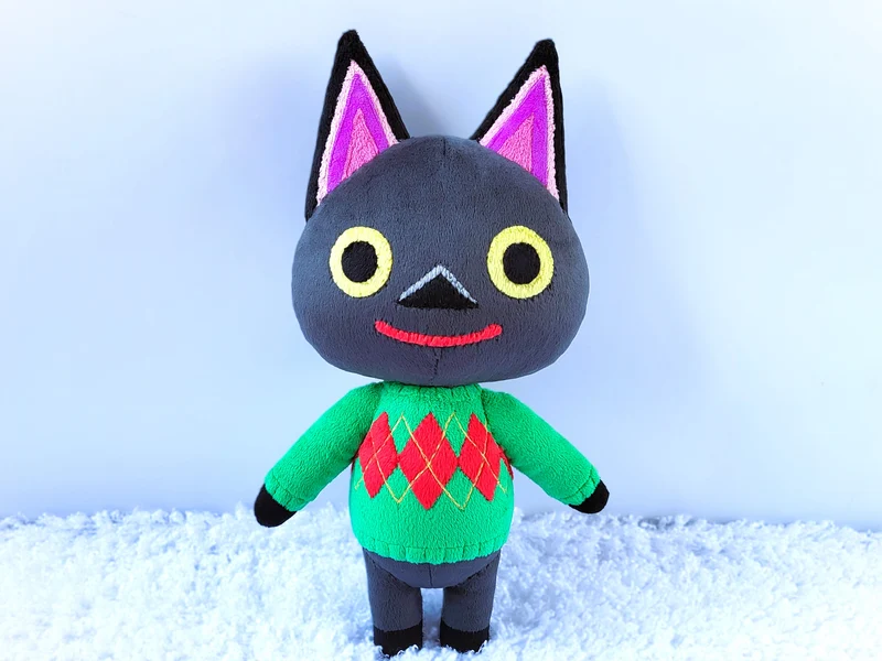Custom Kiki the cat plush