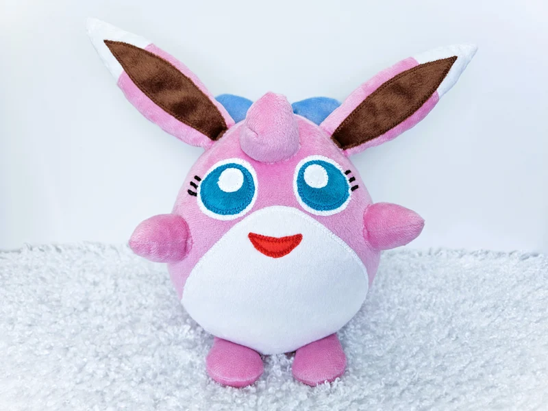 Custom Wigglytuff plush