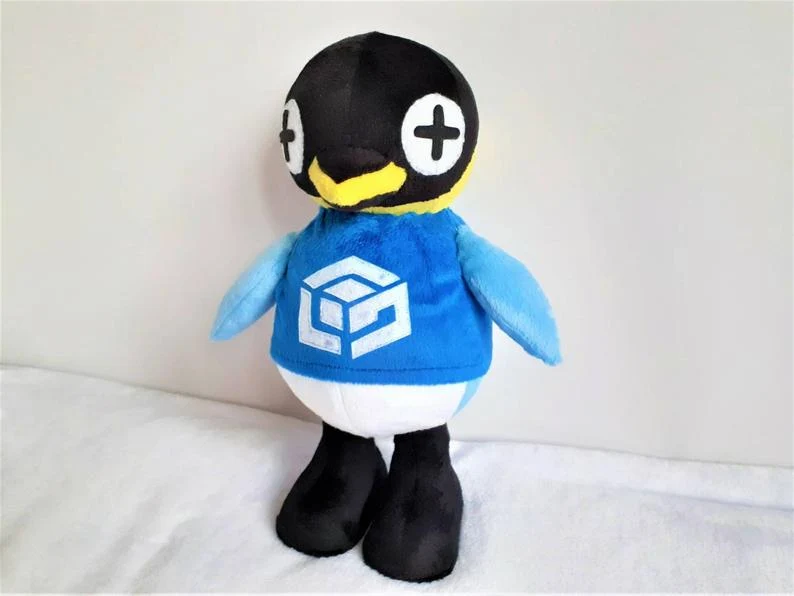 Custom Cube the penguin plush