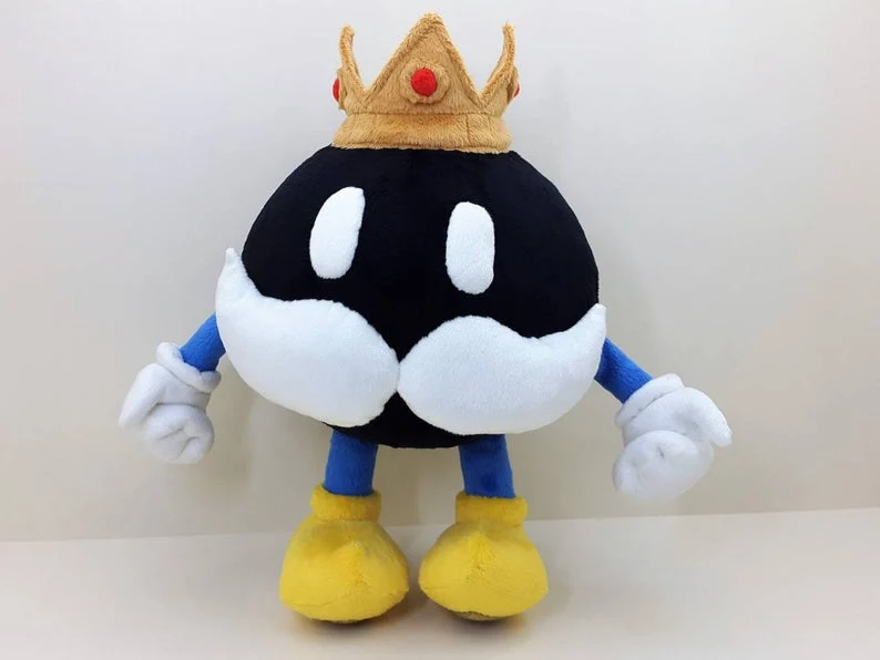 Custom King Bob-omb plush